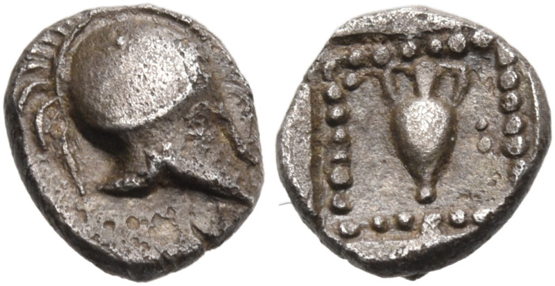 TROAS. Neandria. Earlier 5th century BC. Hemiobol (Silver, 6 mm, 0.28 g, 11 h). ...