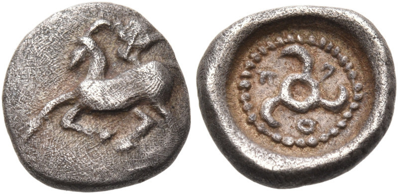 DYNASTS OF LYCIA. Kuprilli, circa 470/60-440/35 BC. Obol (Silver, 9.5 mm, 0.71 g...