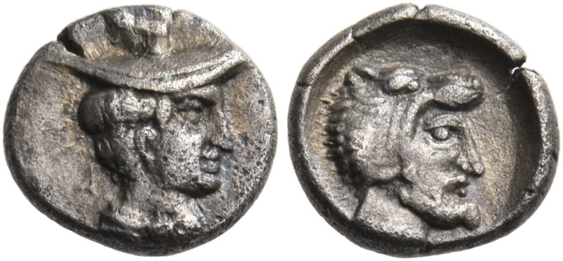 CILICIA. Uncertain mint. 2nd - 3rd quarter 4th century BC. Hemiobol (Silver, 7 m...