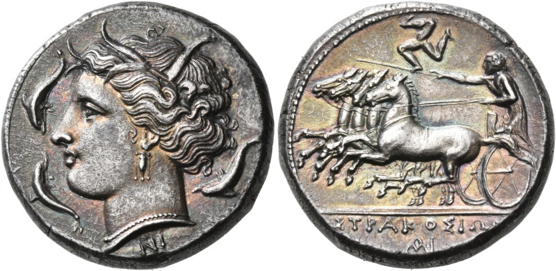 SICILY. Syracuse. Agathokles, 317-289 BC. Tetradrachm (Silver, 24 mm, 16.81 g, 1...