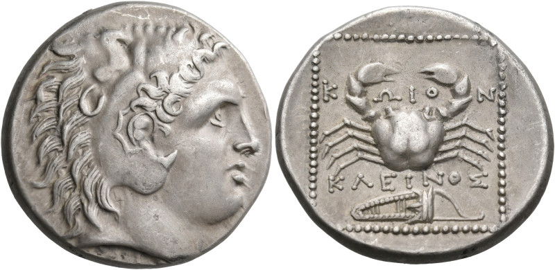 ISLANDS OFF CARIA, Kos. Circa 285-258 BC. Tetradrachm (Silver, 26.5 mm, 14.95 g,...