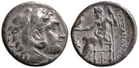 Greek
KINGS of MACEDON. Alexander III ‘the Great’ (336-323 BC). Struck under Antigonos I Monophthalmos (circa 310-301). Kolophon
AR Drachm (17mm 3.7...