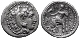 Greek
KINGS of MACEDON. Alexander III 'the Great' (336-323 BC). Miletos. Struck by Asandros under Philip III (circa 323-319 BC).
AR Drachm (16.3mm 4...