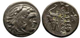 Greek
KINGS OF MACEDON. Alexander III 'the Great' (336-323 BC). Uncertain mint in Western Asia Minor.
AE Unit (20.7mm 6.5g)
Obv: Head of Herakles r...