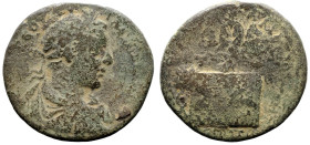 Roman Provincial
PONTOS. Amasia. Caracalla (198-217 AD)
AE Bronze (33.4mm 20.4g)
Obv: Laureate, draped, and cuirassed bust right
Rev: High altar s...