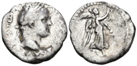 Roman Provincial
CAPPADOCIA. Caesarea-Eusebia. Titus (79-81 AD).
AR Hemidrachm (20.3mm 1.64g)
Obv: Laureate head right
Rev: Nike advancing right, ...