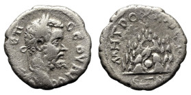 Roman Provincial
CAPPADOCIA. Caesarea. Septimius Severus (193-211 AD).
AR Drachm (18.1mm 3.19g)
Obv: AY Λ CЄΠ CЄOYHPOC. Laureate head of Septimius ...