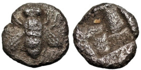 Greek
IONIA. Ephesos. (Circa 550-500 BC).
AR Hemiobol (7mm 0.39g)
Obv: Bee.
Rev: Incuse square punch.
Karwiese Series III; SNG Kayhan -; Rosen 57...