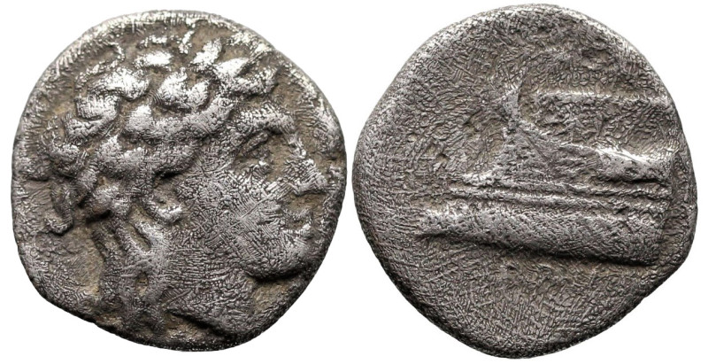 Greek
BITHYNIA. Kios. (Circa 350-300 BC).
AR Hemidrachm (13.6mm 2.31g)
Obv: L...