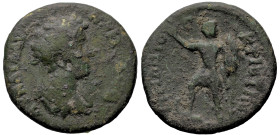 Roman Provincial
MYSIA. Miletopolis. Commodus (177-192 AD)
AE Bronze (22.4mm 5.8g)
Obv: ΑV ΚΑΙ Λ ΑV ΚΟΜΟΔΟϹ. Laureate-headed bust of Commodus (ligh...