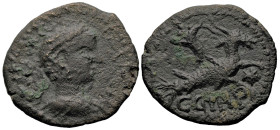 Roman Provincial
MYSIA. Parium. Valerian II as Caesar (256-258 AD).
AE Bronze (21.2mm 4.06g)
Obv: Laureate, draped and cuirassed bust of Valerian I...