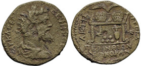 Roman Provincial
THRACE. Perinthus. Septimius Severus (193-211 AD) .
AE Bronze (31mm 12.3g)
Obv: AV K Λ CEΠ CEVHPOC Π. Laureate, draped and cuirass...