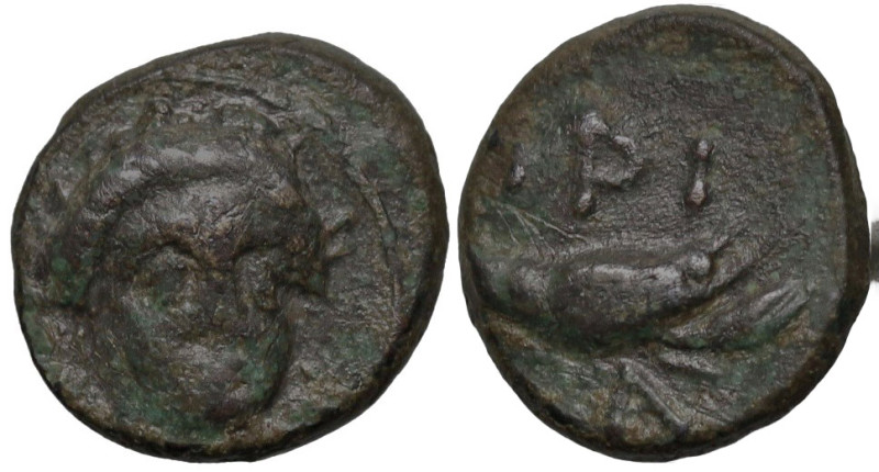 Greek
MYSIA. Priapos. (Circa 3rd century BC).
AE Bronze (11.1mm 1.21g)
Obv: L...