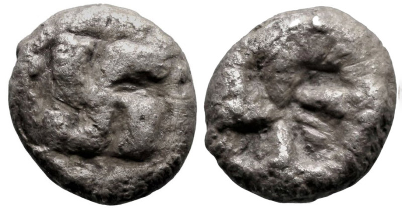 Greek
IONIA. Uncertain. (Circa 625-600 BC).
1/12 Stater or Diobol (10.01mm 1.1...