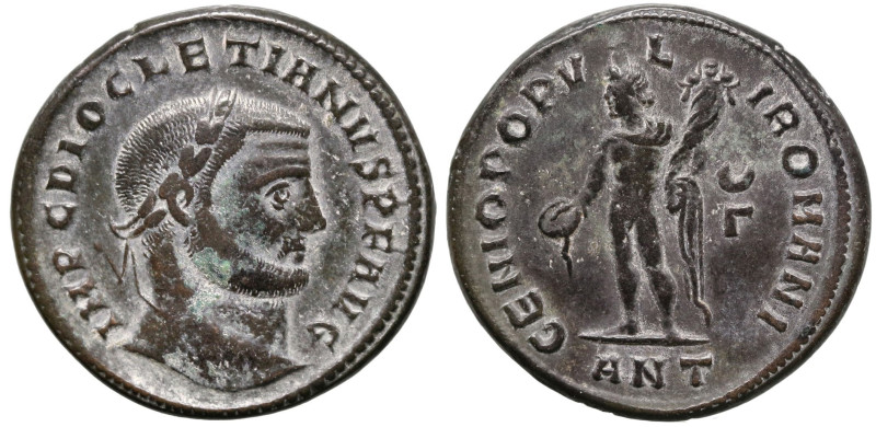 Roman Imperial
Diocletian (284-305 AD). Antioch
AE Follis (26.1mm 9.48g)
Obv:...