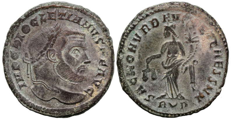 Roman Imperial
Diocletian (284-305 AD). Rome
AE Follis (28.4mm 12.36g)
Obv: I...