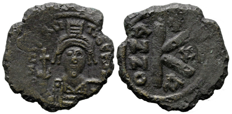 Byzantine
Maurice Tiberius (582-602 AD). Constantinople. Dated RY 11 (592/3).
...