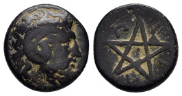 ANCIENT GREEK COIN.

Condition : Good very fine.

Weight : 3.6 gr
Diameter : 14 mm