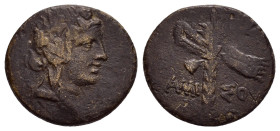 ANCIENT GREEK COIN.

Condition : Good very fine.

Weight : 3.6 gr
Diameter : 18 mm