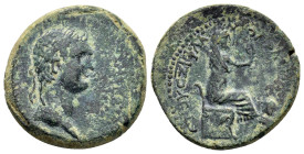 CILICIA. Flaviopolis. Domitian (81-96). Ae.

Condition : Good very fine.

Weight : 8.4 gr
Diameter : 23 mm