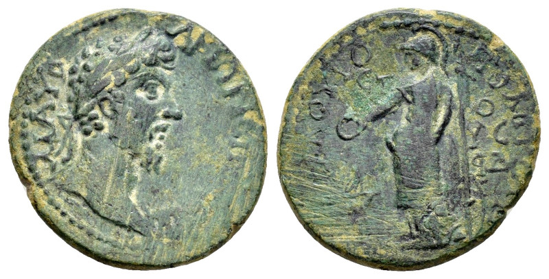 CILICIA. Flaviopolis. Marcus Aurelius (Caesar, 139-161). Ae. 

Obv : Μ ΑΥΡ ΑΝΤΩΝ...