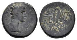 PHRYGIA. Laodicea ad Lycum. Caius (Caesar, 20 BC-4 AD). Ae.

Condition : Good very fine.

Weight : 3.4 gr
Diameter : 14 mm