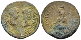 MESOPOTAMIA.Singara. Gordian III, with Tranquillina.(238-244).Ae.

Condition : Good very fine.

Weight : 23.3 gr
Diameter : 32 mm