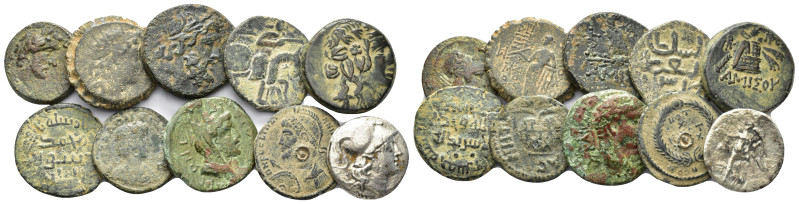 ANCIENT BRONZE COINS.SOLD AS SEEN.NO RETURN.