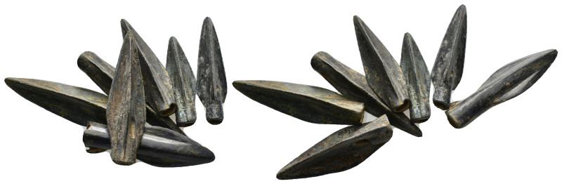 ANCIENT ROMAN BRONZE ARROW HEADS.(Circa 2th Century).Ae.

Condition : Good very ...