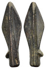 ANCIENT ROMAN BRONZE ARROW HEAD.(Circa 2th Century).Ae.

Condition : Good very fine.

Weight : 7.6 gr
Diameter : 45 mm