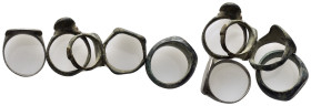 ANCIENT ROMAN BRONZE RINGS.(1st-2nd century).Ae.

Condition : Good very fine.

Weight : gr
Diameter : mm