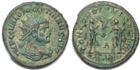 Römische Münzen, MÜNZEN DER RÖMISCHEN KAISERZEIT. Diocletianus 284-305 n. Chr. Antoninianus (4.08 g. 21.5 mm). Vs.: Kopf mit Strahlenkrone n. r. Rs.: ...