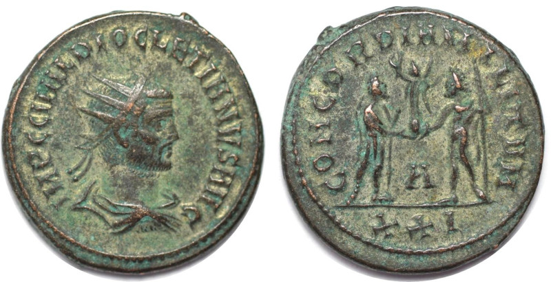 Römische Münzen, MÜNZEN DER RÖMISCHEN KAISERZEIT. Diocletianus 284-305 n. Chr. A...