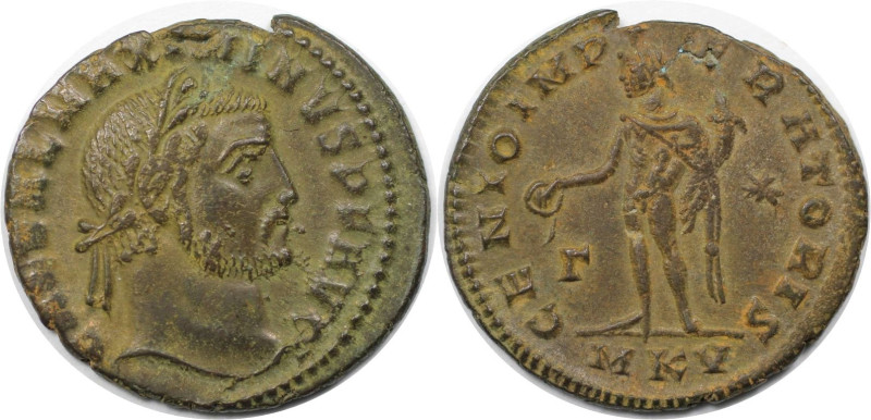 Römische Münzen, MÜNZEN DER RÖMISCHEN KAISERZEIT. Maximinus II. (309-313 n. Chr)...