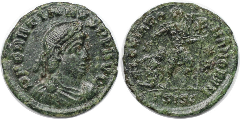 Römische Münzen, MÜNZEN DER RÖMISCHEN KAISERZEIT. Gratianus (367-383 n. Chr). Ae...