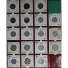 Deutsche Münzen und Medaillen ab 1871, LOTS UND SAMLLUNGEN. 3. Reich 1933-1945. Lot von 18 Münzen (1935-1943). 1х10 Pfennig 1943, 4х10 Pfennig 1944, 3...
