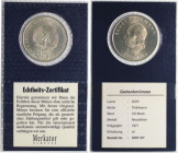 Deutsche Münzen und Medaillen ab 1945, Deutsche Demokratische Republik bis 1990. Ernst Thälmann (1886-1944). 20 Mark 1971. Neusilber. Jaeger 1531. Bes...