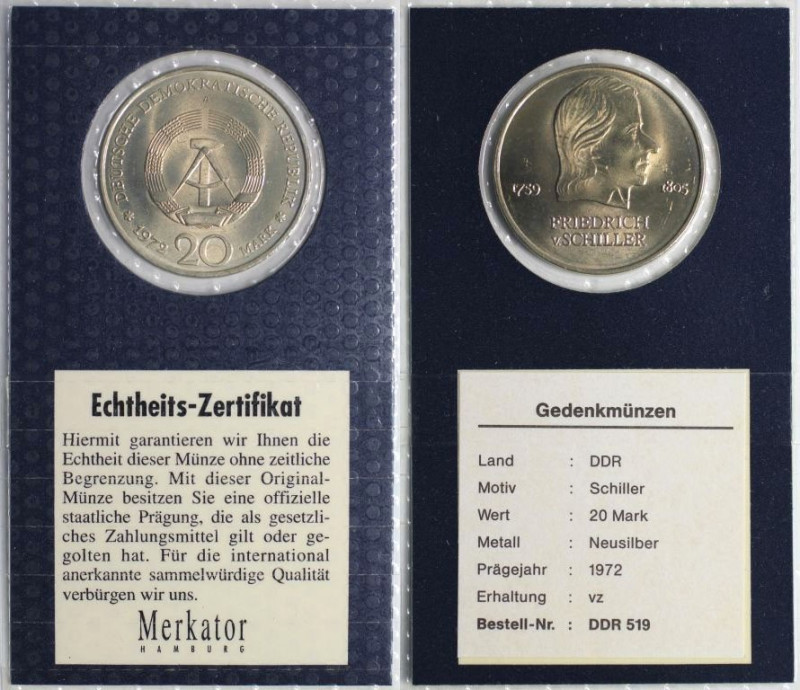 Deutsche Münzen und Medaillen ab 1945, Deutsche Demokratische Republik bis 1990....