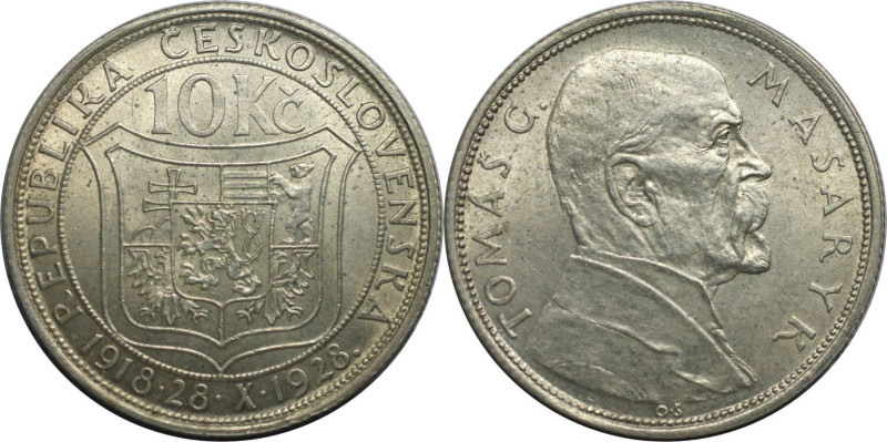 Europäische Münzen und Medaillen, Tschechoslowakei / Czechoslovakia. 10 Jahre Un...