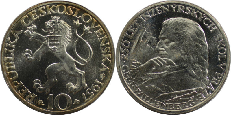 Europäische Münzen und Medaillen, Tschechoslowakei / Czechoslovakia. 250 Jahre d...
