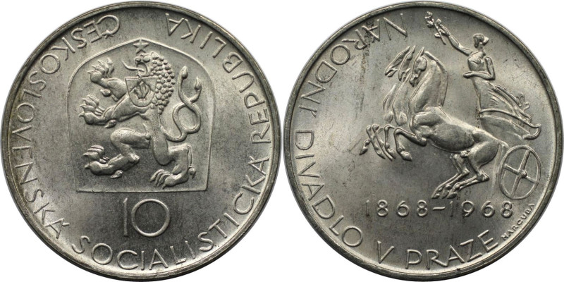 Europäische Münzen und Medaillen, Tschechoslowakei / Czechoslovakia. 100 Jahre P...