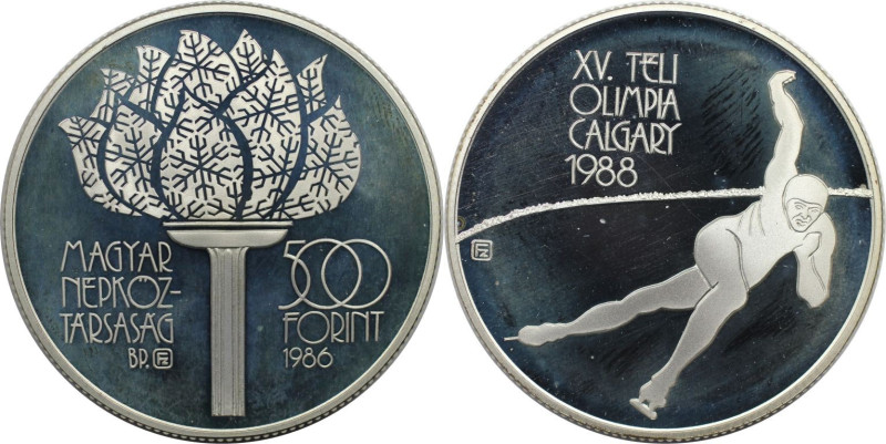 Europäische Münzen und Medaillen, Ungarn / Hungary. Olympische Spiele 1988 in Ca...