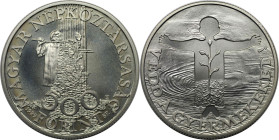 Europäische Münzen und Medaillen, Ungarn / Hungary. Kinderfond. 500 Forint 1989, Silber. 0.81 OZ. KM 670. Stempelglanz