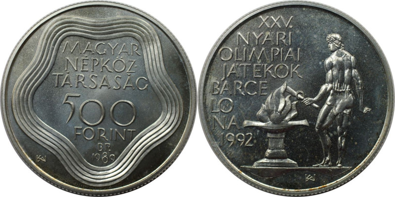 Europäische Münzen und Medaillen, Ungarn / Hungary. XXV. Olympische Sommerspiele...
