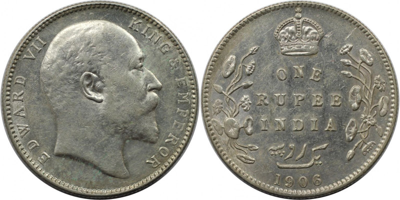 Weltmünzen und Medaillen, Indien / India. Britisch Indien. Edward VII. (1901-191...