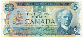 Banknoten, Kanada / Canada. 5 Dollars 1979. Pick 92a. II