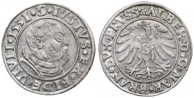 Germany, Preussen, Albrecht Hohenzollern, Groschen 1531, Konigsberg R1/R2
