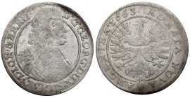 Schlesien, Duchy of liegnitz-brieg, 15 kreuzer 1663, Brieg