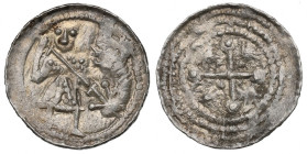 Boleslaus III, Denarius Fight with a dragon R2