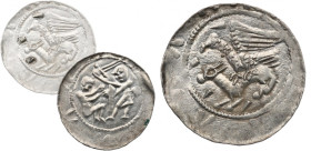 Vladislaus II, Denarius, Cracow R2